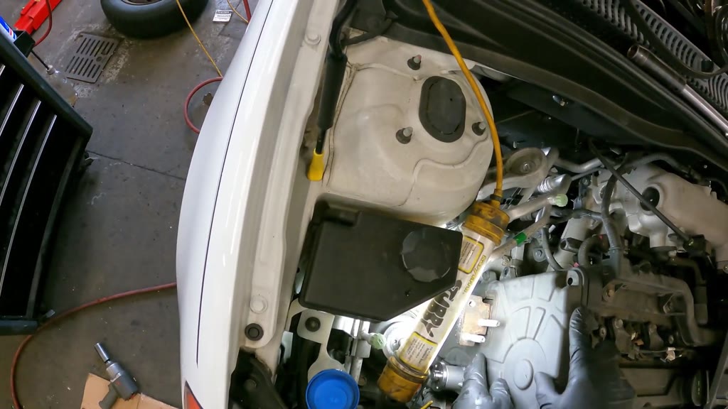 Step 35: Install the upper timing-belt cover